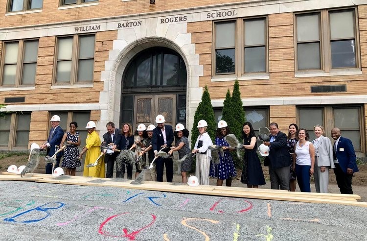 June 17, 2022 - The Board and supporters breaking ground at The Pryde!